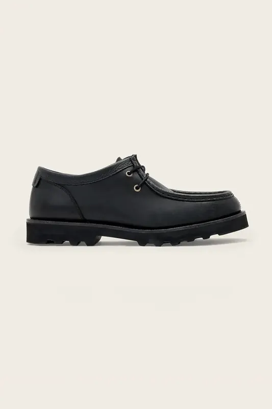 AllSaints półbuty męskie skórzane Skiff Apron Shoe