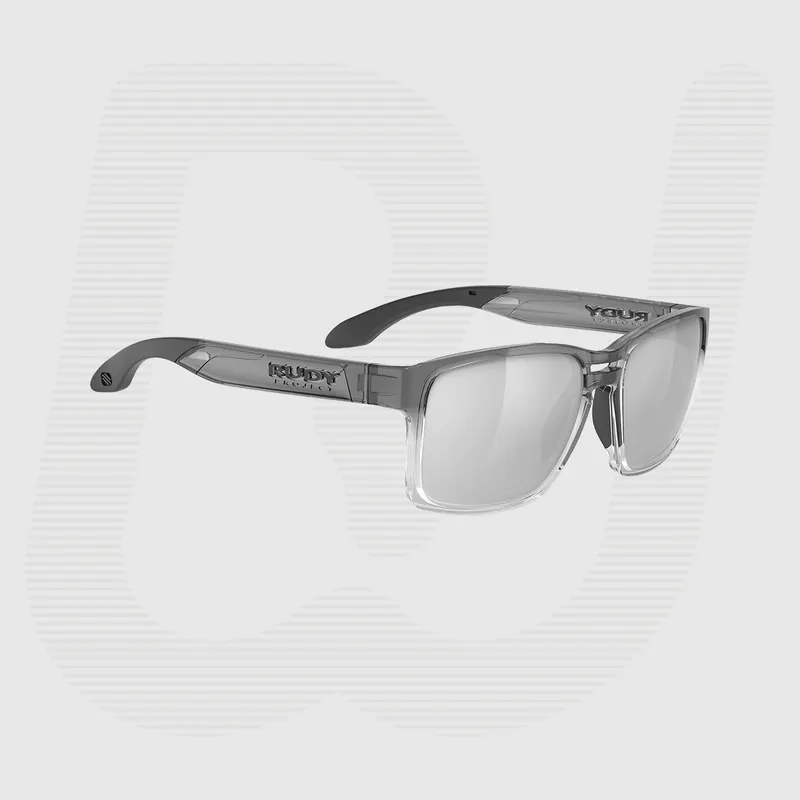 Okulary Rudy Project SPINAIR 57 CRYSTAL ASH DEG - Laser Black (one size)