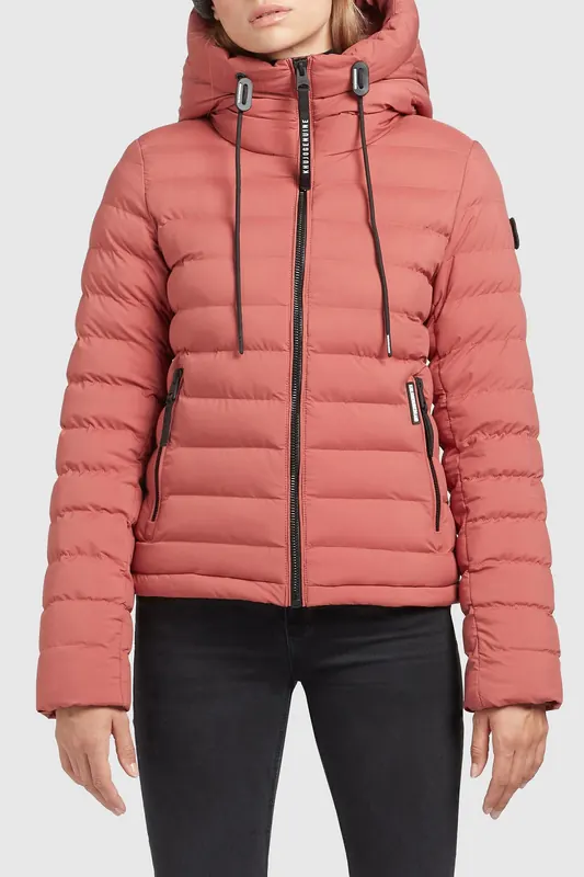 Khujo Lovina2 Matt King Brick Red Maat: XXL | Winterjassen Outlet | Dames | Rood