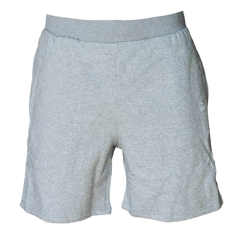 New Era Essentials Shorts 60416738, Męskie, Szare, spodenki, bawełna, rozmiar: M
