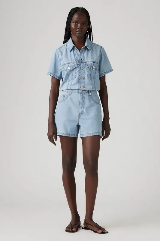 Levi's Type 3 Romper Forgotten Dream Maat: XS | Playsuits Outlet | Dames | Blauw
