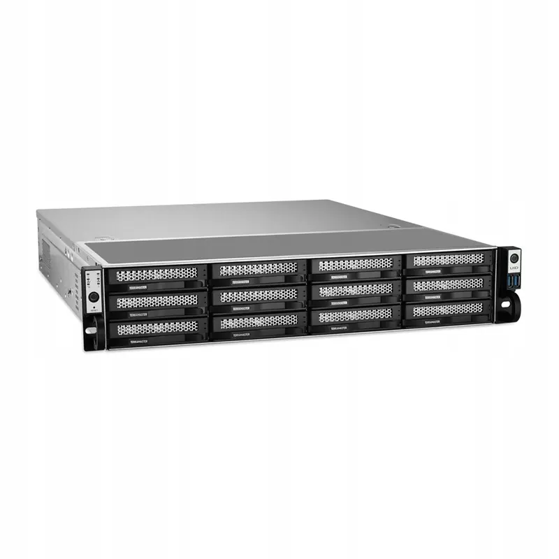 TerraMaster U12-500 Plus Nas server 12 zátok I7-1255U 16GB DDR5 10GbE 264TB