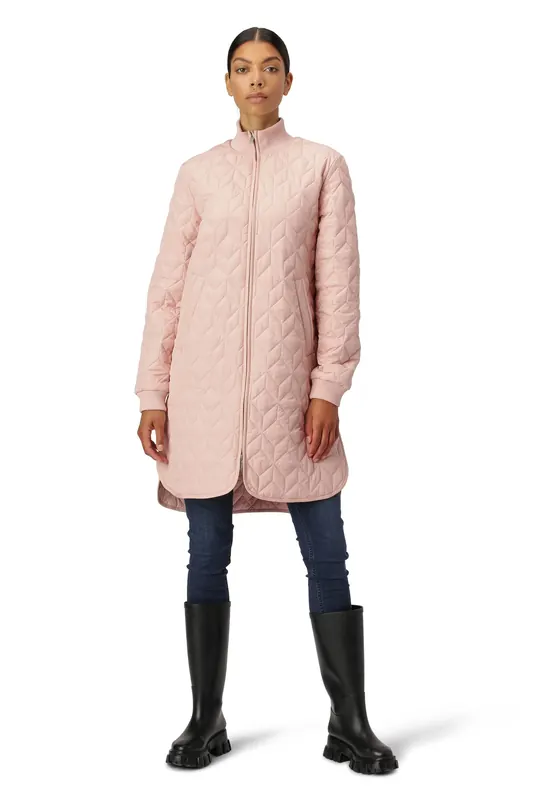 Ilse Jacobsen Art06 Quilt Jackets Pale Pink Maat: 46 | Lichte Jassen Outlet | Dames | Roze