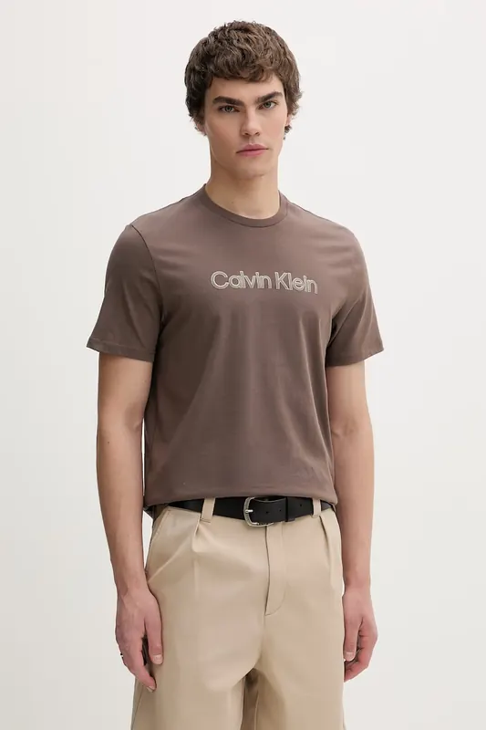 Calvin Klein T-shirt męski bawełniany