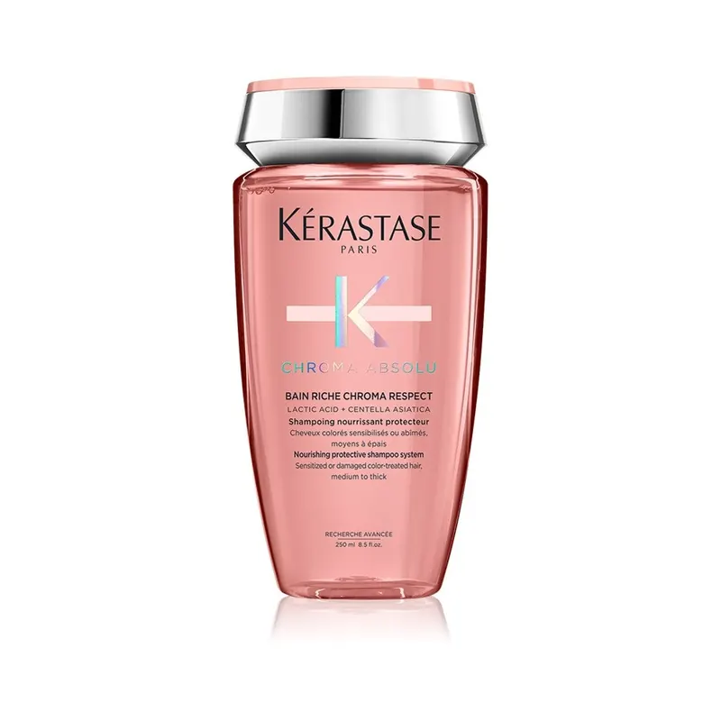 Kérastase Szampon odżywczy do włosów farbowanych Chroma Absolu Bain Riche Chroma Respect Pojemność: 250 ml
