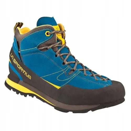 Męskie buty trekkingowe La Sportiva Boulder X MID Gtx Blue/Yellow|44 Eu