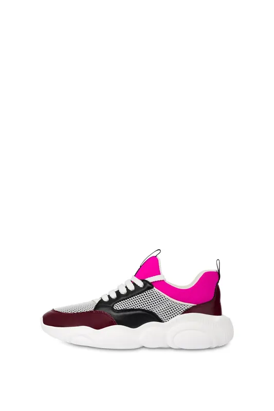 Moschino Teddy Shoes Recycle White Maat: 35 | Hardloopschoenen Outlet | Dames | Wit