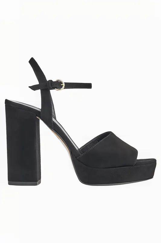 LK Bennett Solange Sandal Black Maat: 41 | Sandalen Outlet | Dames | Zwart