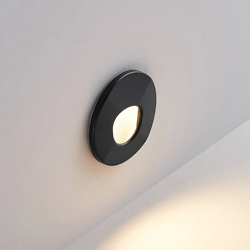 Molto Luce oprawa wpuszczana LED Wall 68 R SIna RD, czarna, CCT