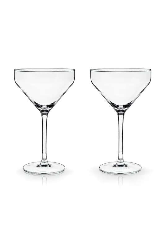 Viski zestaw kieliszków do koktajli ze szkła 270 ml