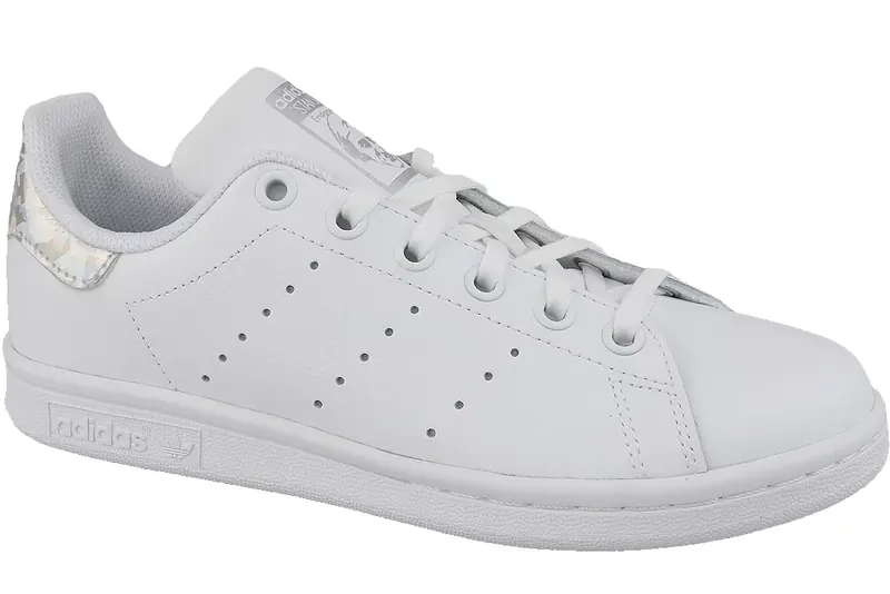 adidas Stan Smith J EE8483, Dla dziewczynki, Białe, buty sneakers, skóra licowa, rozmiar: 36