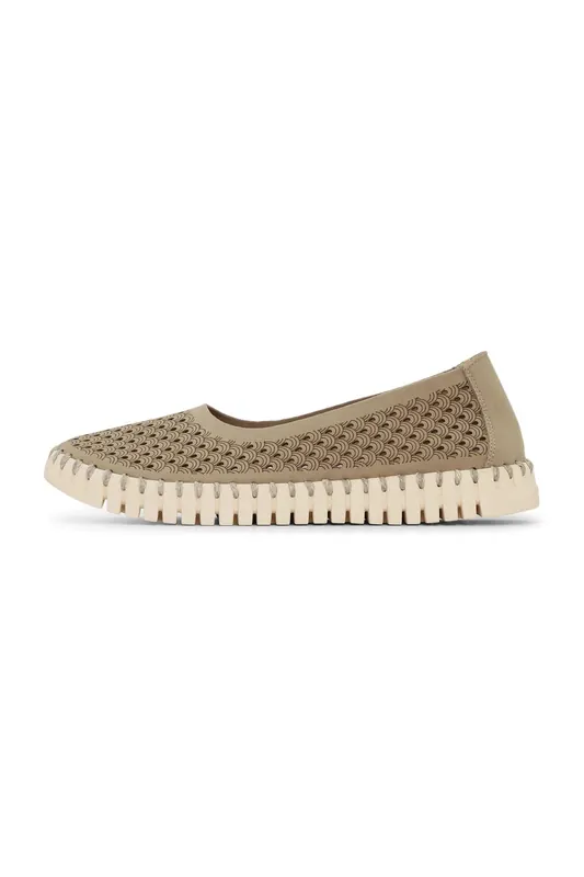 Ilse Jacobsen Tulip3579 Coriander Pearled Ivory Maat: 38 | Ballerina's Outlet | Dames | Beige