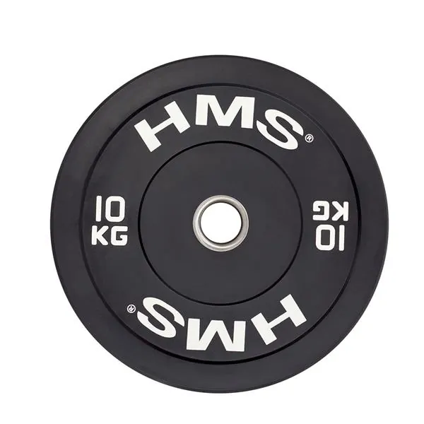 BBR10 BLACK TALERZ OLIMPIJSKI BUMPER 10 kg HMS