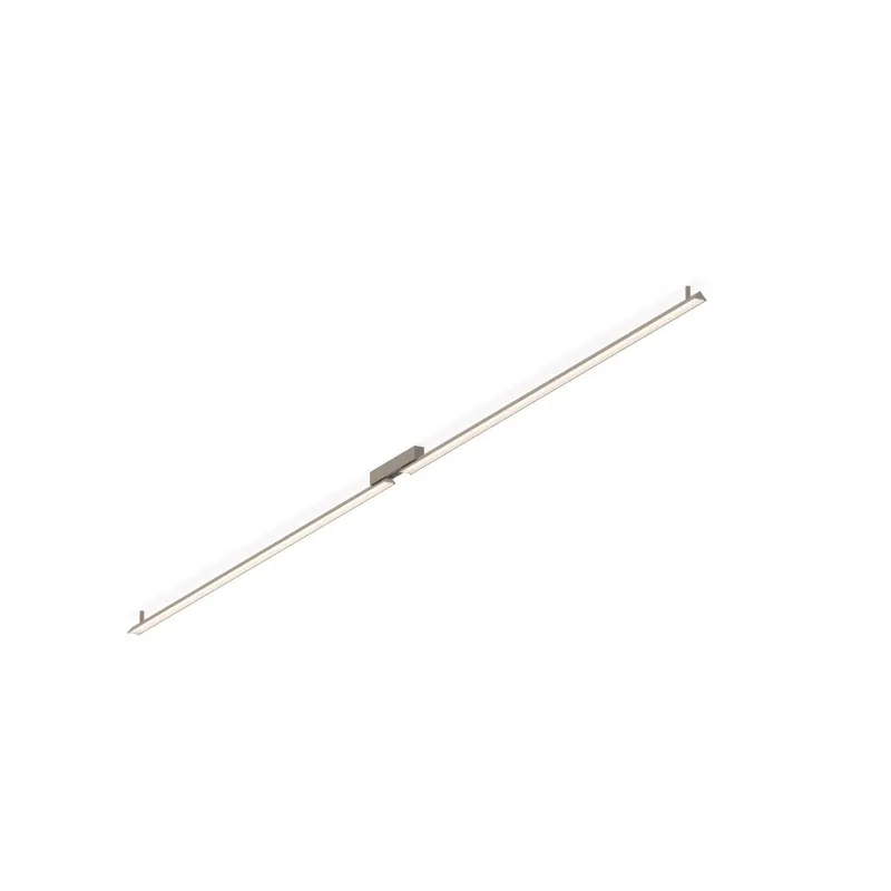Kinkiet LED Vibia SPA, długość 413 cm, beżowy, IP44 2700 K