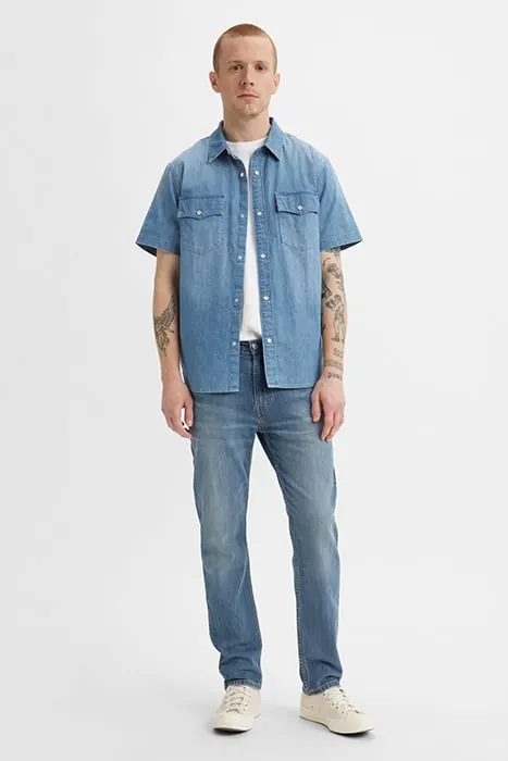 Levi's 502 Straight Jeans Blue Maat: W32L34 | Straight Jeans Outlet | Heren | Blauw