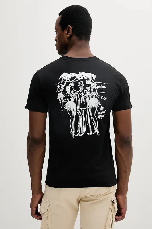 Alpha Industries t-shirt bawełniany Aloha T BP