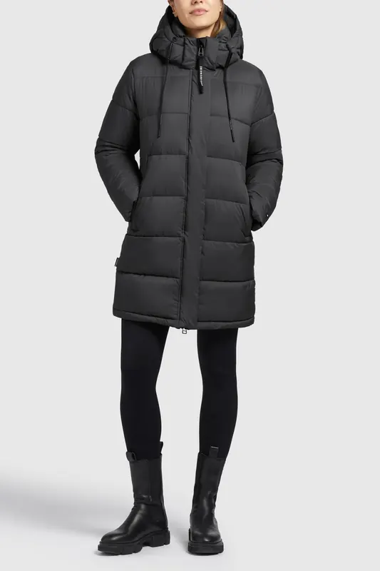 Khujo Word2 Matt Black Maat: XXL | Winterjassen Outlet | Dames | Zwart