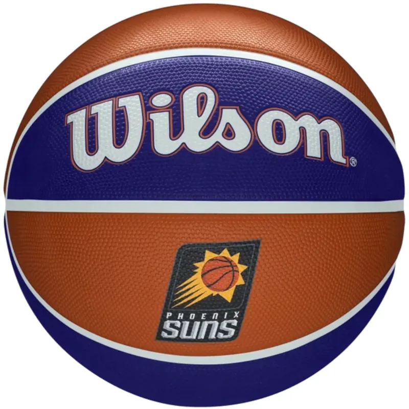 Wilson NBA Team Phoenix Suns Ball WTB1300XBPHO, Unisex, Pomarańczowe, piłki do koszykówki, Guma, rozmiar: 7