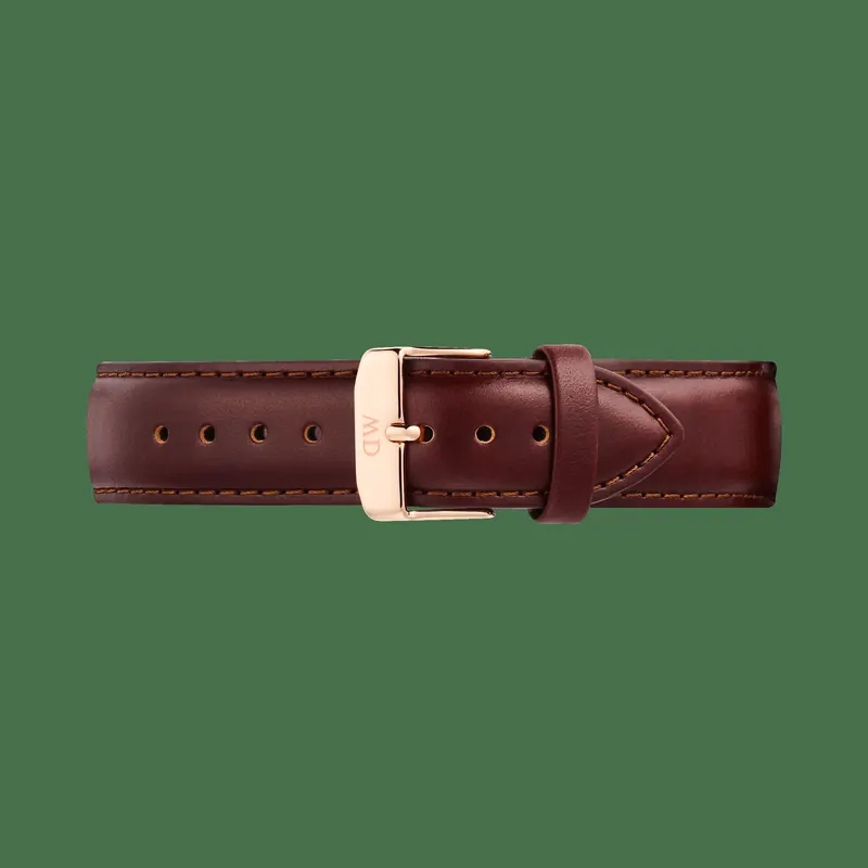 Daniel Wellington DW Strap Leather 21mm Rose Gold