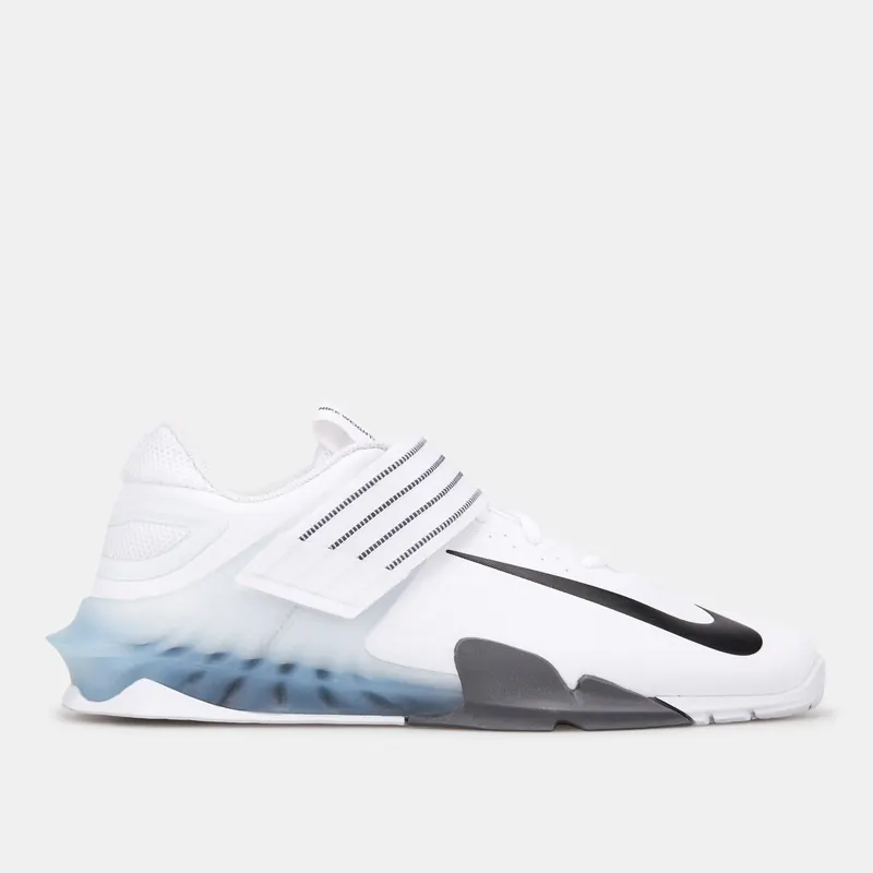 NIKE-SAVALEOS-II buty do podnoszenia ciężarów na siłownię białe/szare (45)