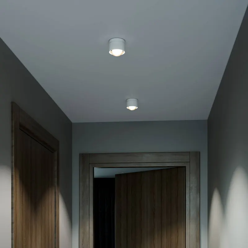 Puk! 80 One reflektor LED matowy, biały matowy
