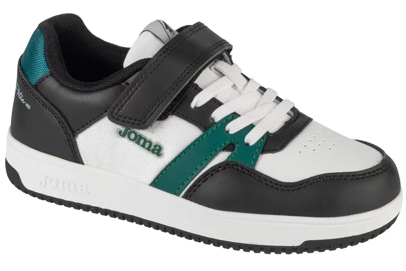 Joma Platea Low Jr 2515 JPLAS2515V, Dla chłopca, Białe, buty sneakers, skóra syntetyczna, rozmiar: 33