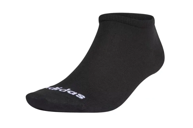 adidas Low Cut 3PP GE6133, Unisex, Czarne, skarpetki, bawełna, rozmiar: 34-36