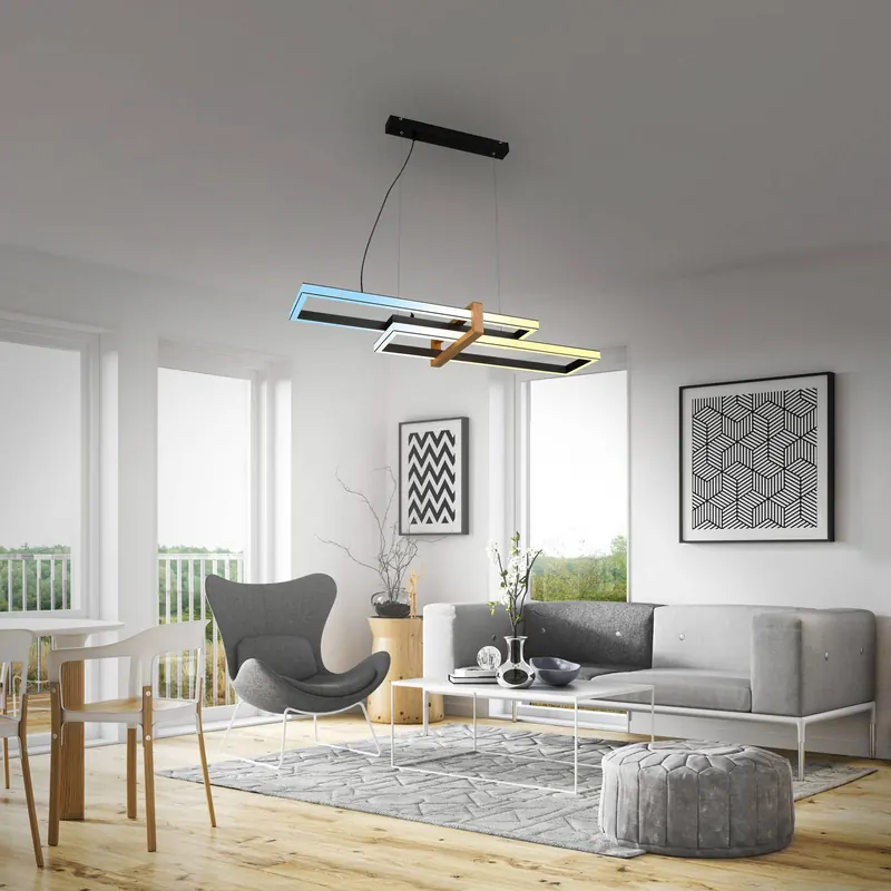 Żyrandol LED 4768015 CCT z pilotem