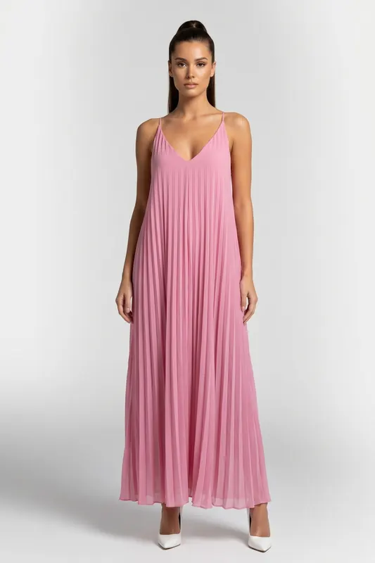 & Other Stories Emmy Dress Pink Maat: M | Maxi Jurken Outlet | Dames | Roze