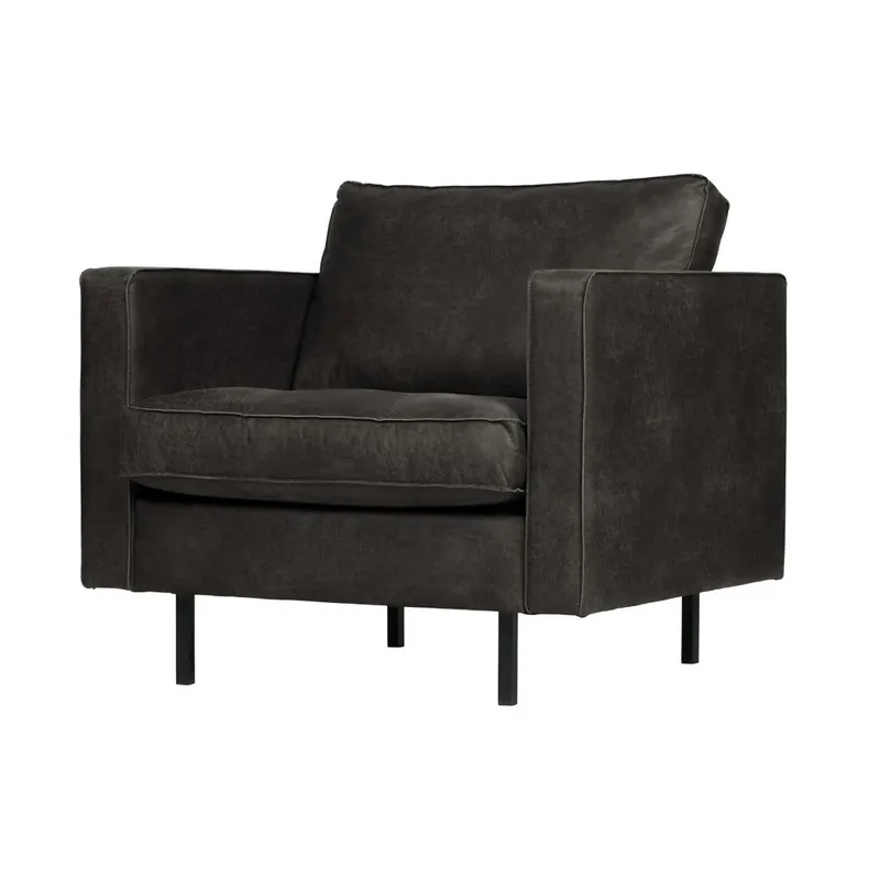 Czarny fotel Rodeo – WOOOD