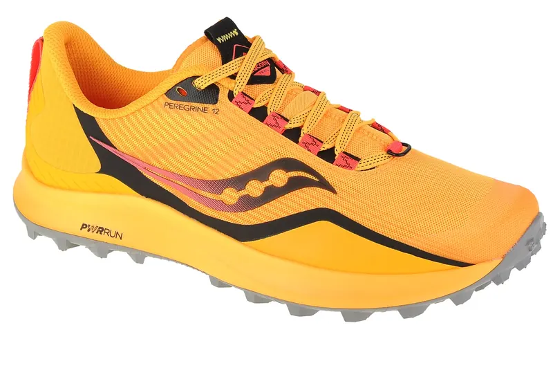 Saucony Peregrine 12 S20737-16, Męskie, Żółte, buty do biegania, tkanina, rozmiar: 44,5