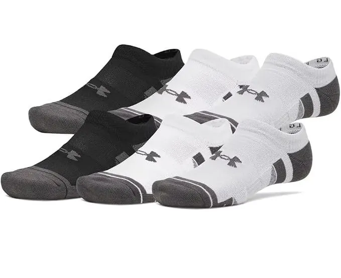 Under Armour UA Performance Tech No Show stopki sportowe unisex 6 par (L)