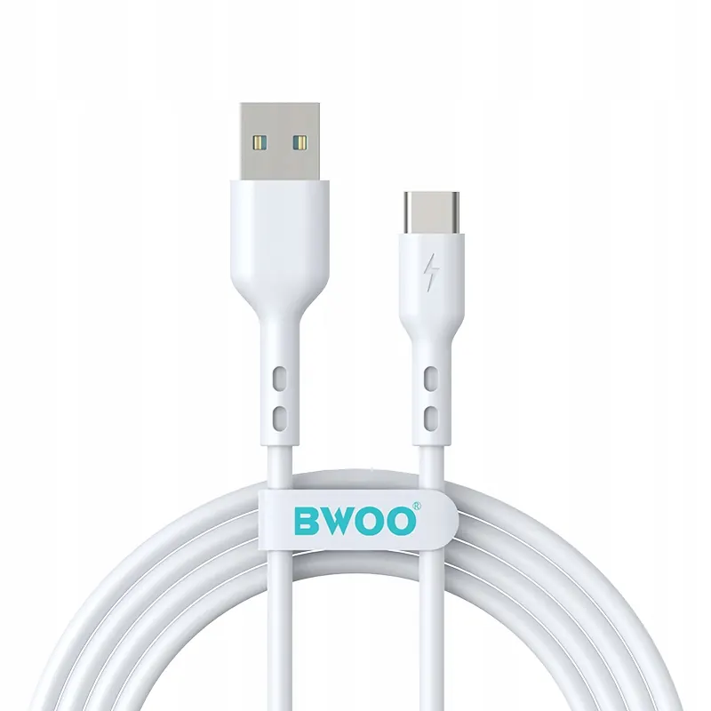 Bwoo Kabel Usb-c Usb Adapter Do Telefon Tablet Laptop 2M 3A Szybkie