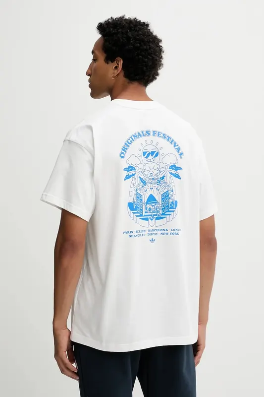 adidas Originals t-shirt bawełniany Music Fests Tee