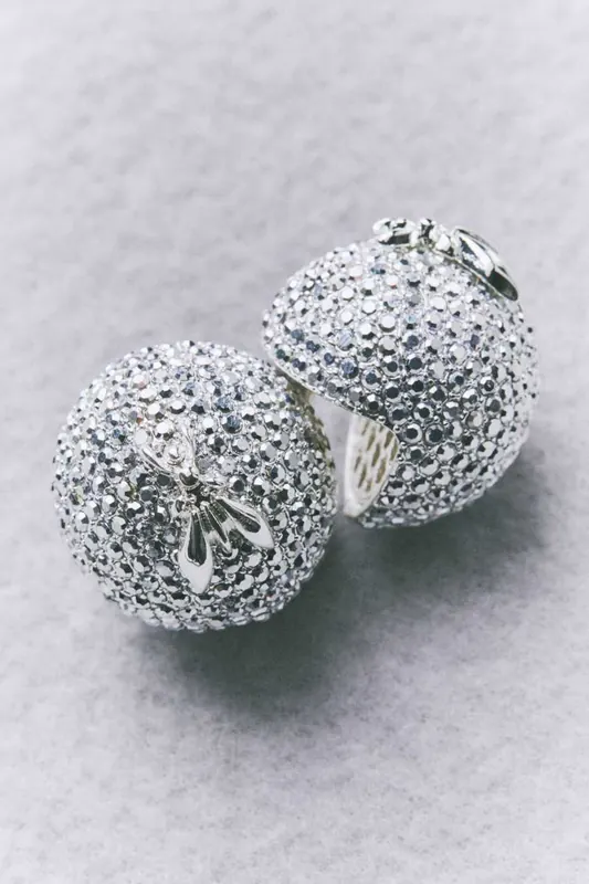 Kolczyki Crystal Sphere