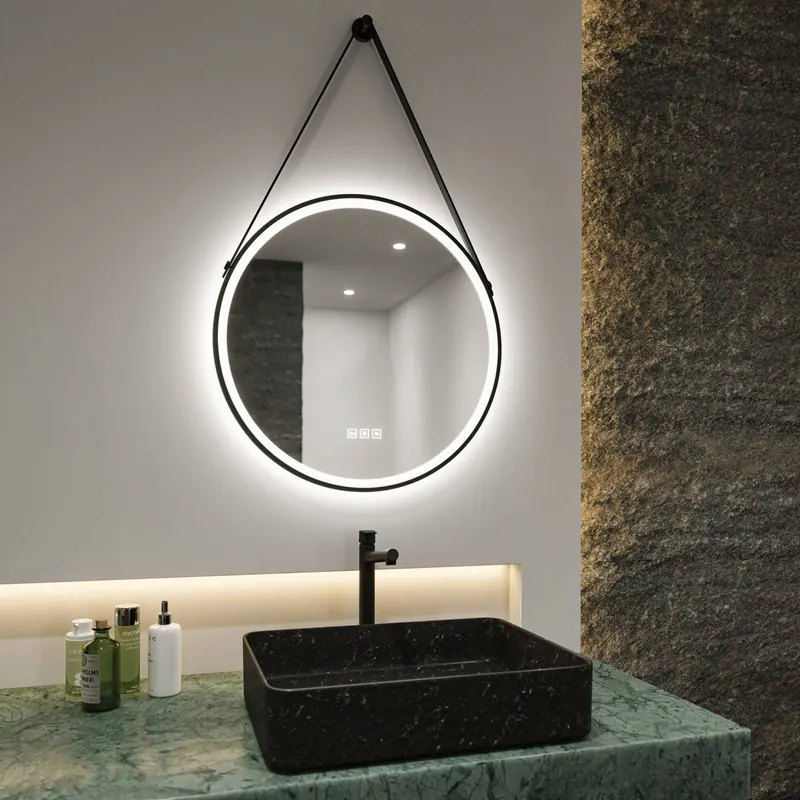 Paulmann Mirra Lustro wiszące Ø59cm CCT dim czarny
