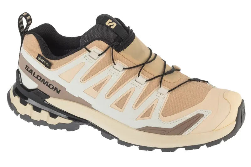 Salomon XA Pro 3D v9 GTX W L47817600, Damskie, Beżowe, buty do biegania, tkanina, rozmiar: 41 1/3