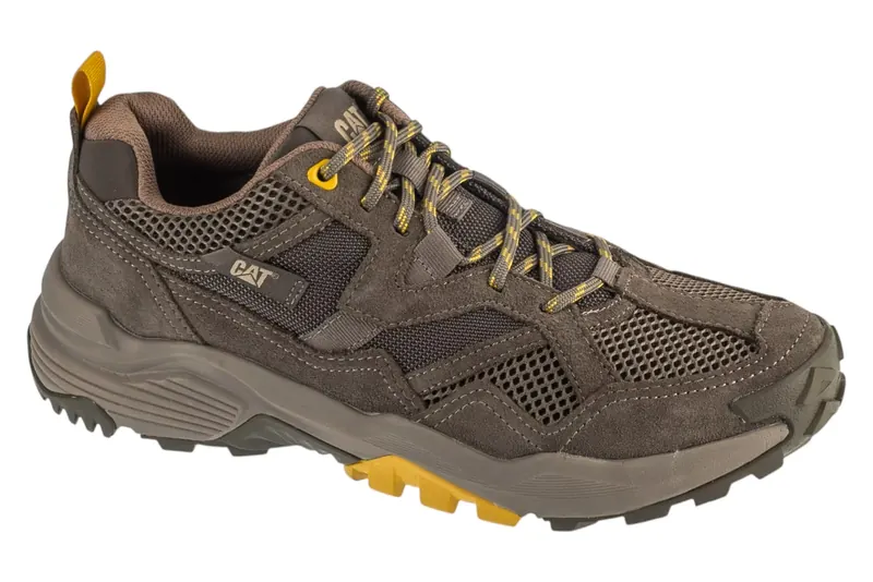 Caterpillar Grapple Suede Mesh P726775, Męskie, Brązowe, buty sneakers, przewiewna siateczka, rozmiar: 43