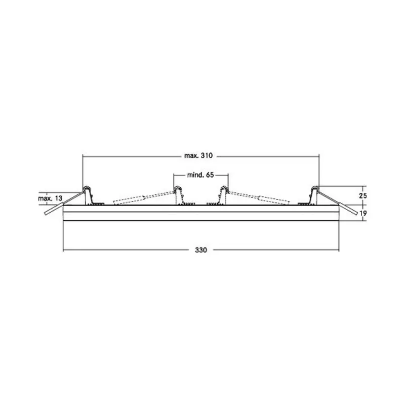 BRUMBERG Moon Maxi panel sufitowy LED RC CCT Ø33cm