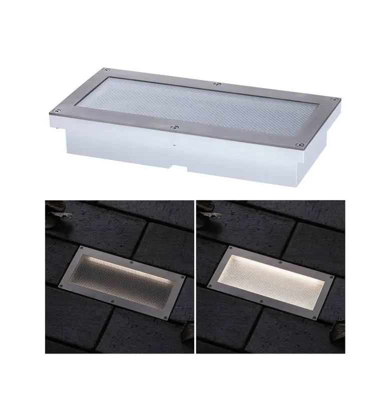 Paulmann Brick oprawa wpuszczana podłogowa LED, 10x20cm