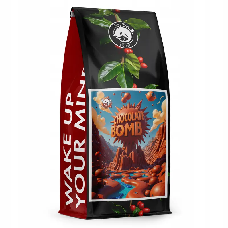 Kawa ziarnista 1kg Chocolate Bomb Limited Edition Świeżo Palona Blue Orca