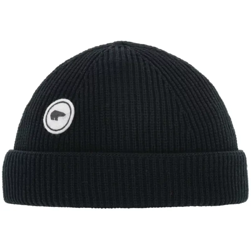 Eisbar Raik MU E30835-009, Unisex, Czarne, czapki, Merino, rozmiar: One size