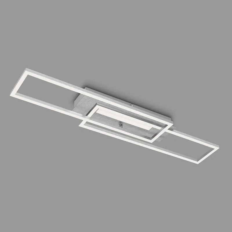 Lampa sufitowa LED Frame Mid, 3 000 K, aluminium