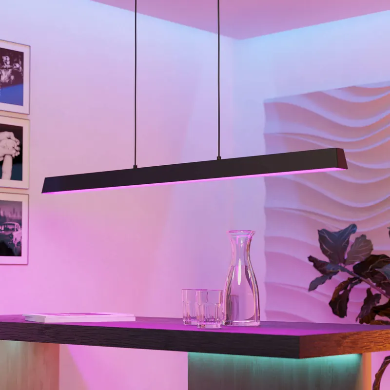 EGLO connect Simolaris-Z lampa wisząca LED, 122cm