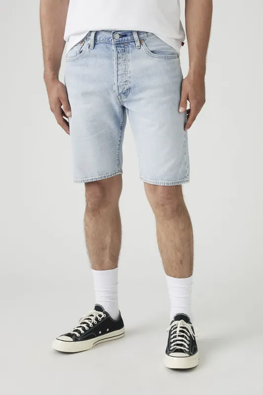 Levi's 501 Original Shorts Light Thread Ltwt S Maat: W29L9 | Spijkershorts Outlet | Heren | Blauw