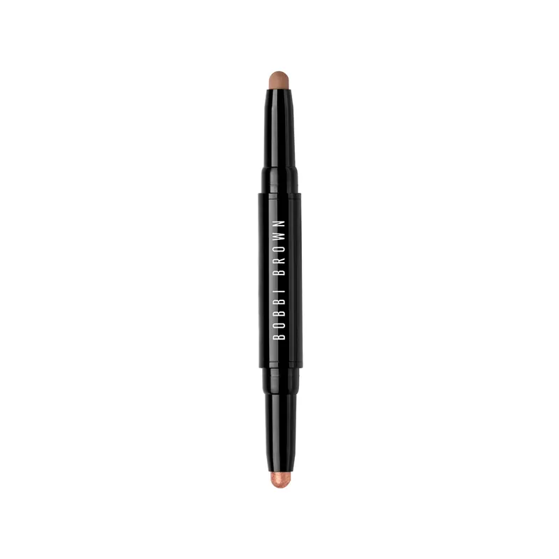 Bobbi Brown Long-Wear Dual-Ended Cream Shadow Stick cienie do powiek w kredce duo colore Heat Ray / Biscotti 1,6 g