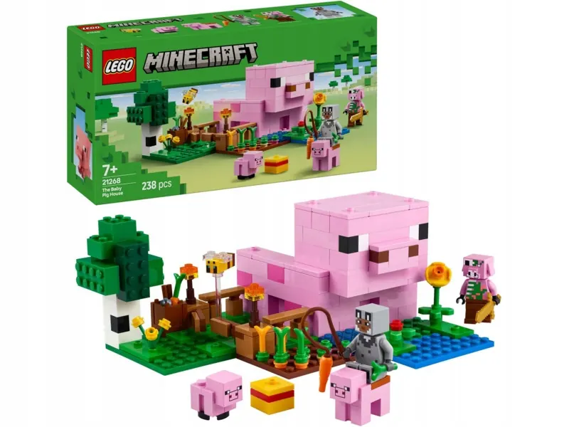 Lego 21268 Minecraft Dom prosiaczka