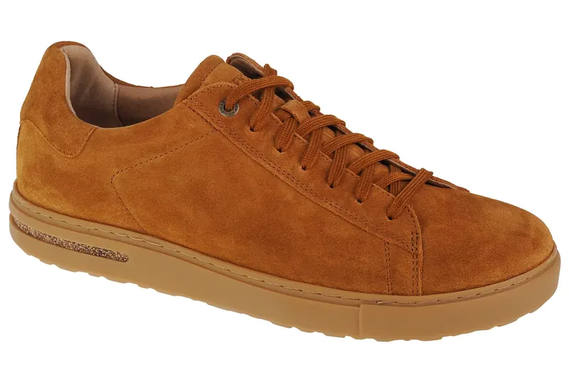 Birkenstock Bend Low 1023654, Unisex, Brązowe, buty sneakers, skóra zamszowa, rozmiar: 45