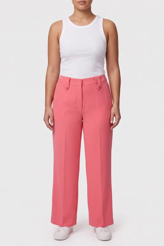 Moschino Trousers Pink Maat: 40 | Pantalons Outlet | Dames | Roze