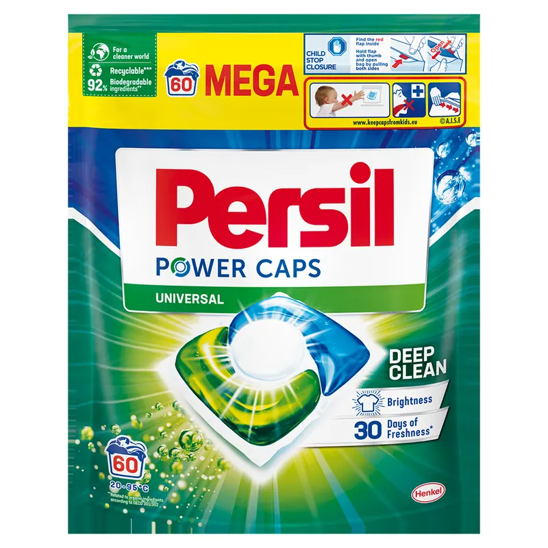Kapsułki do prania Persil Power Caps Universal 60 sztuk